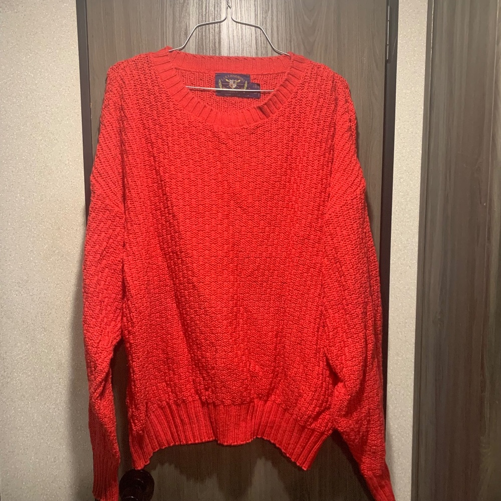 26. Lake Harmony Rowing Club Red Sweater Size Large